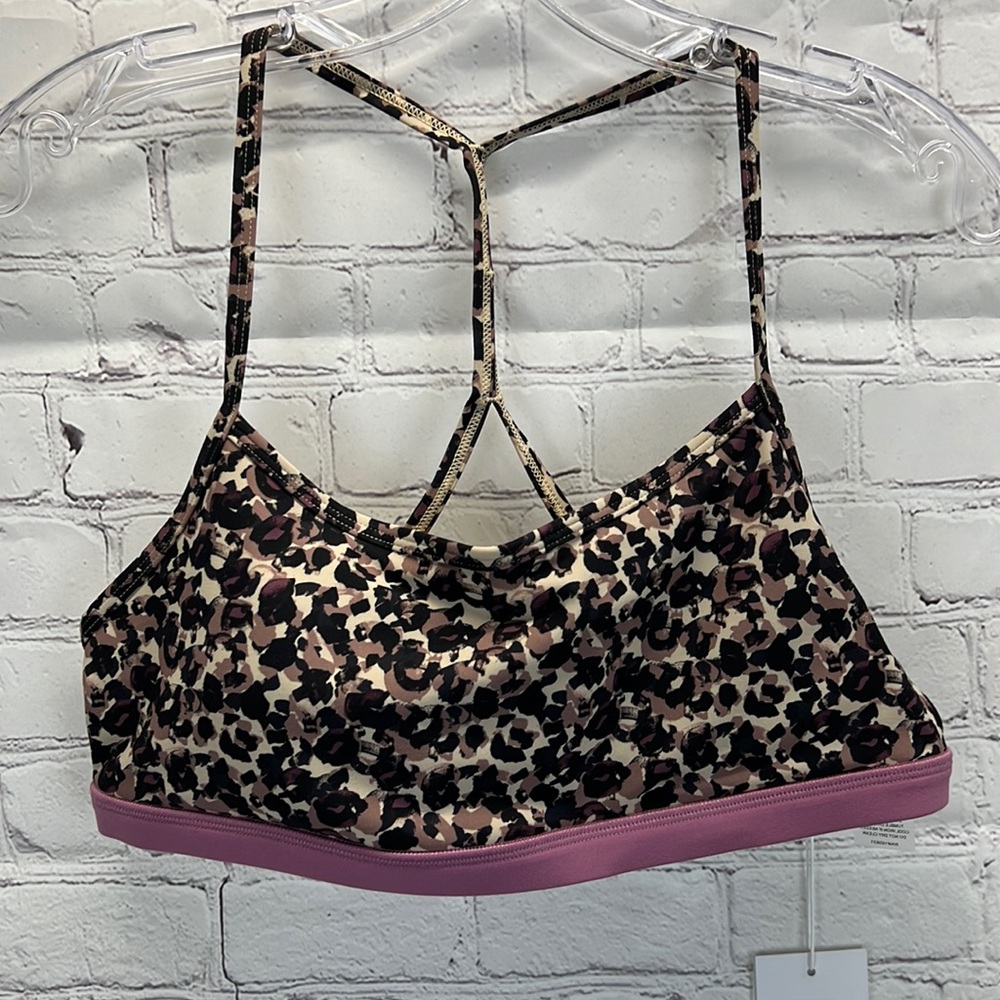 Johnny Was Calme Endurance Cross Back Sports Bra Ii Nwt Mti